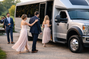 Elegant Wedding Shuttle Transportation in Akron-Canton: Moving Your Guests in Style